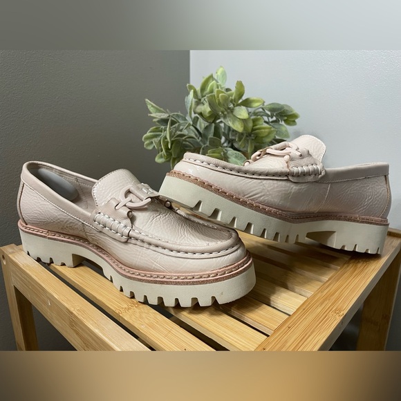 Women's Donald Pliner HELIO Loafer Blush Pink Women’s Size 8 - Picture 2 of 8